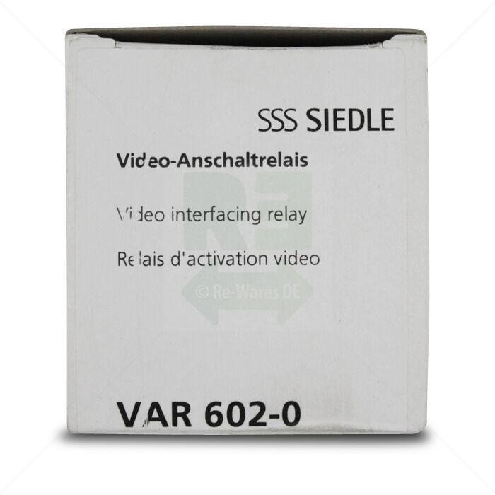 *B-WARE* Video-Anschaltrelais VAR 602-0 Siedle 20-30V DC