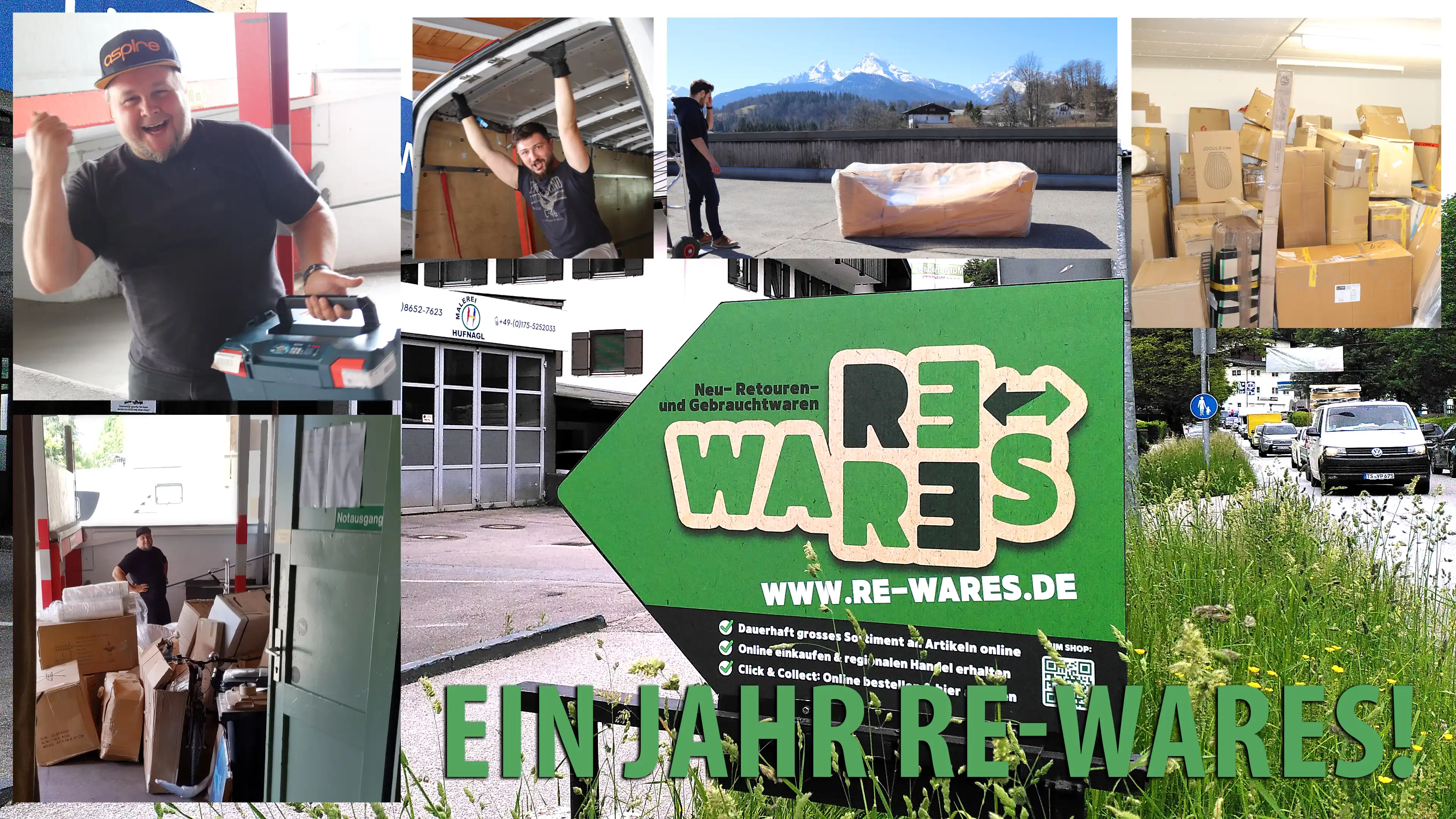 Ein Jahr Re-Wares, eine Rückschau Beitragsbild: Ein Jahr Re-Wares Retouren und Restposten