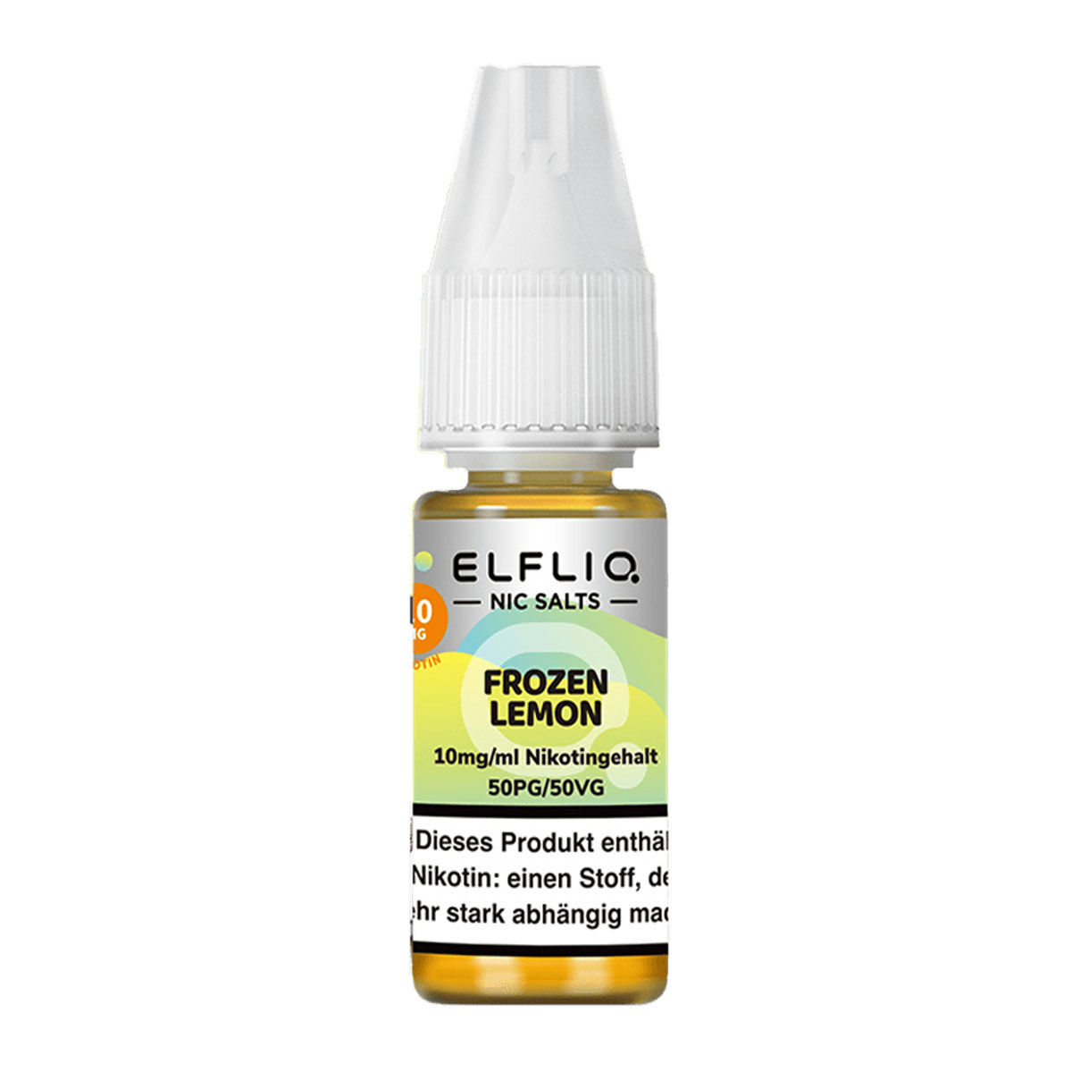 Liquid Nikotinsalz Frozen Lemon ELFLIQ 10ml 10mg/ml (mittel)