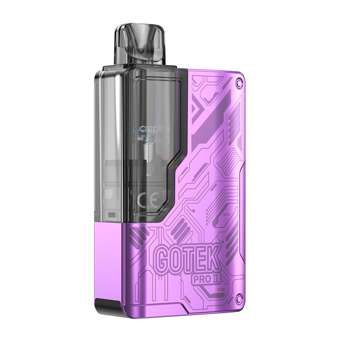 E-Zigaretten Set ASPIRE Gotek Pro 2 2500mAh lila (purple)