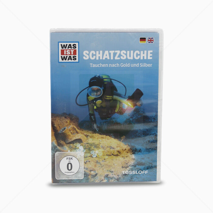 DVD Tessloff Was ist Was   SCHATZSUCHE Tauchen nach Gold und Silber