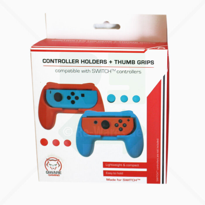 Controller-Halterung Qware Nintendo Switch Blau und Rot Controller-Halterung Qware Nintendo Switch Blau und Rot