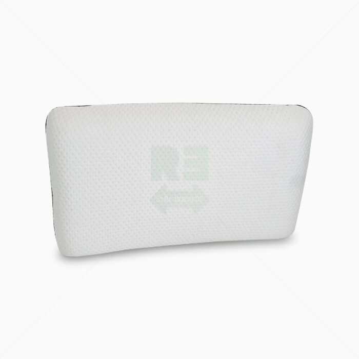 Nackenstützkissen Wolkenfeld Ergonomisches Memory 70x40x10 cm weiß