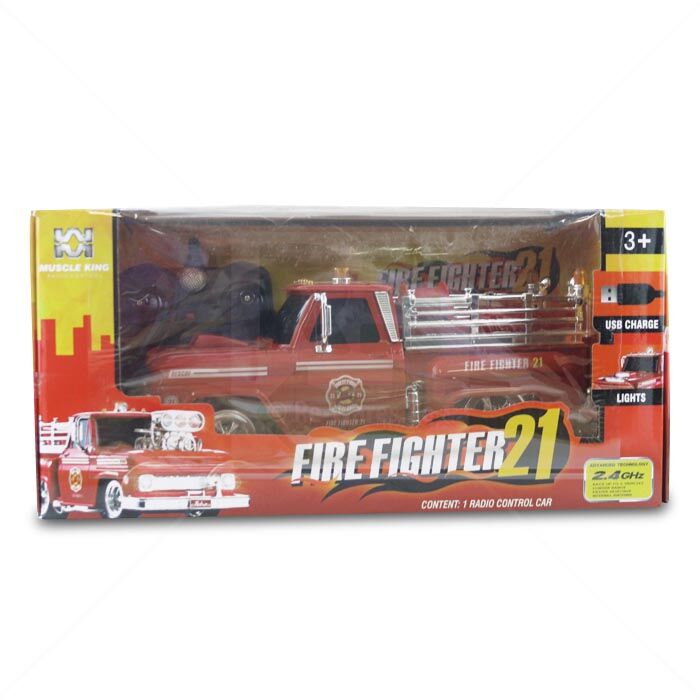 Ferngesteuertes Auto LEAN Toys Fire Fighter Feuerwehrauto