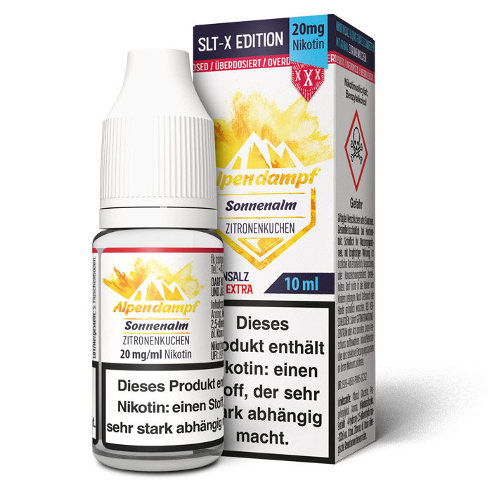 Liquid Nikotinsalz SLT-X Sonnenalm Alpendampf 10ml 20mg/ml (stark)