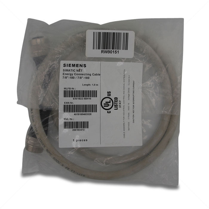 Kabel Siemens 1P 6XV1822-5BH10 1m Simatic Net Energykabel