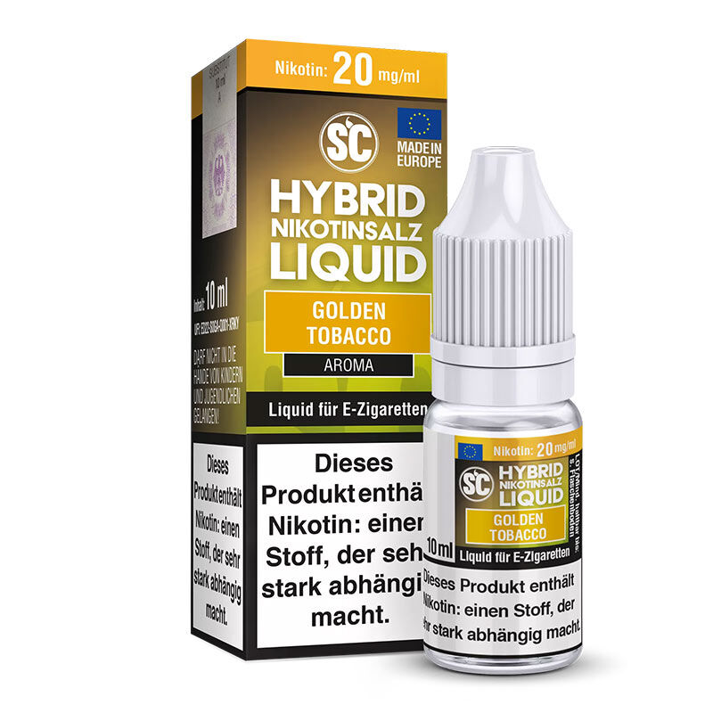 Liquid Nikotinsalz Hybrid Golden Tobacco SC 10ml 10mg/ml