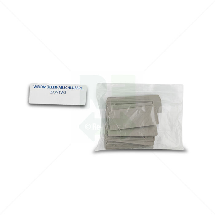 Abschlussplatte Weidmüller 1608800000 ZAP/TW3 14 Stück