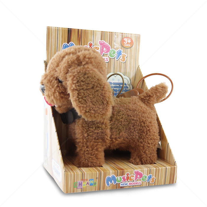 Interaktives Haustier LEAN Toys Hund | Pudel braun Interaktives Haustier LEAN Toys Hund | Pudel braun