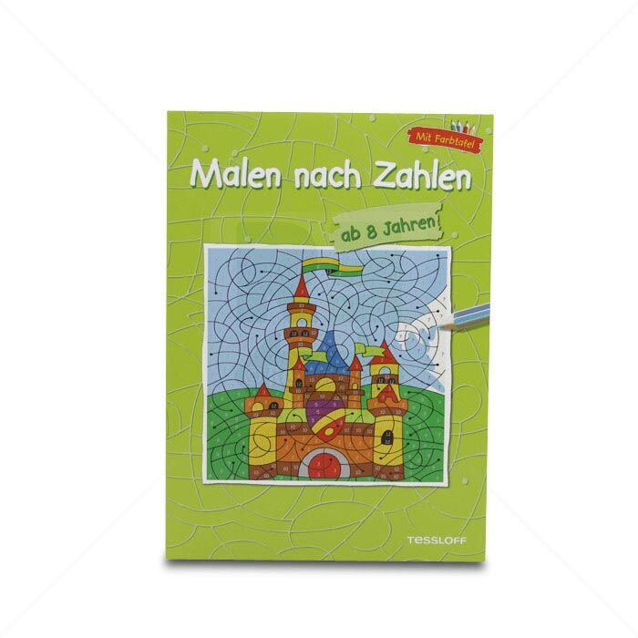 Heft Tessloff Malen nach Zahlen mit Farbtafel ab 8 Jahren Heft Tessloff Malen nach Zahlen mit Farbtafel ab 8 Jahren
