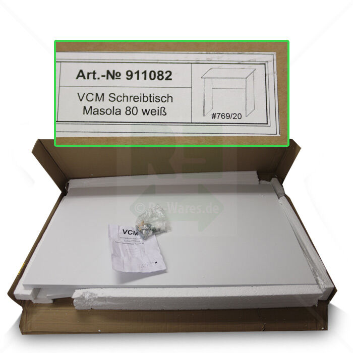 Schreibtisch VCM Masola 80cm weiß Schreibtisch VCM Masola 80cm weiß