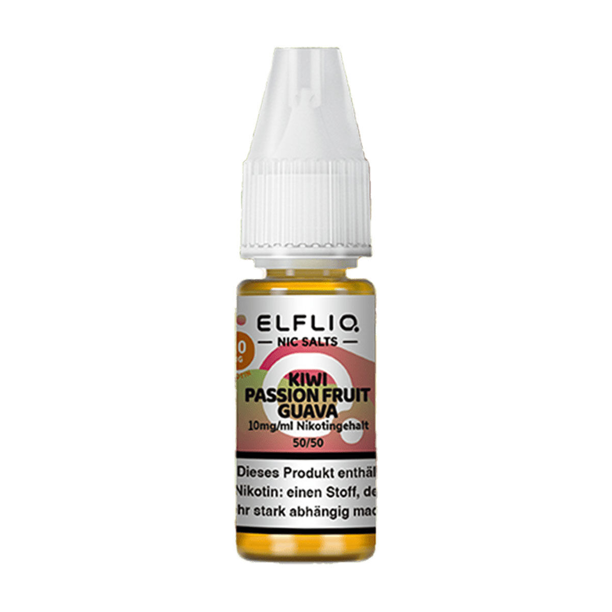 Liquid Nikotinsalz Kiwi Passion Fruit Guava ELFLIQ 10ml 10mg/ml