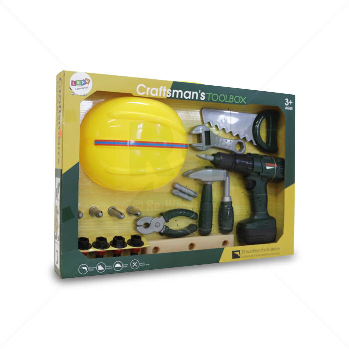 Werkzeugset LEAN Toys Craftsman´s Toolbox
