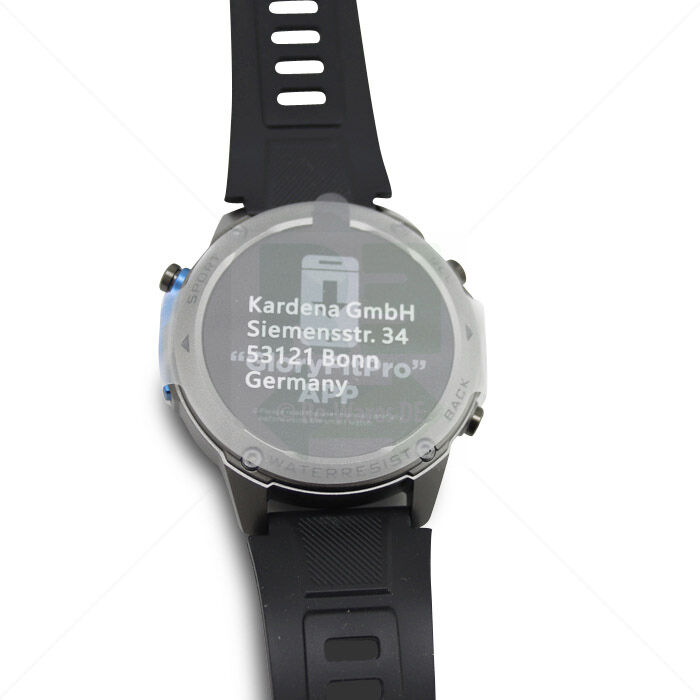 Smart Watch Kardena Gesundheitsuhr CARE GPS Premium Outdoor