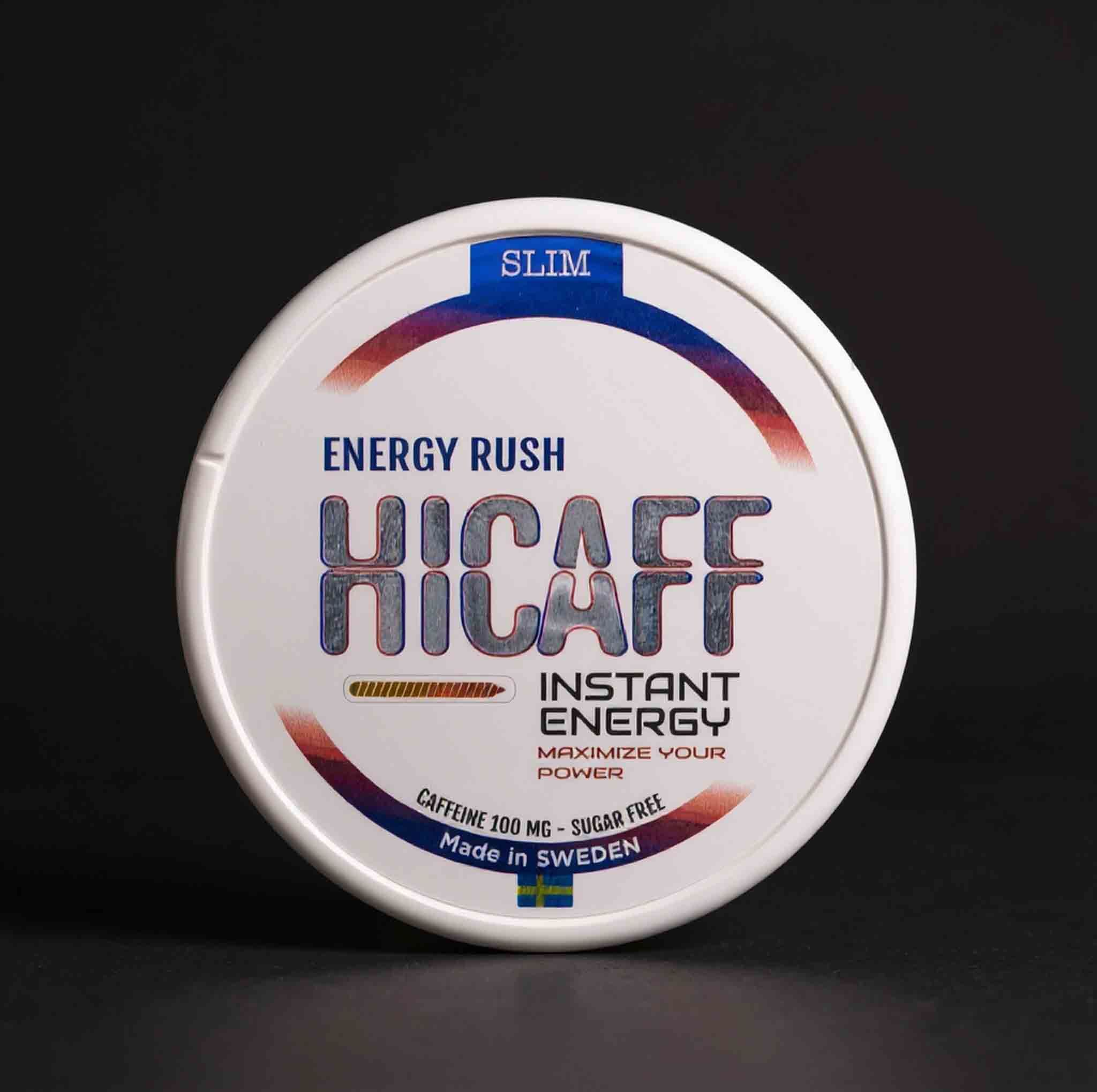Energy Pouches Hicaff Energy Rush Slim 14,7g