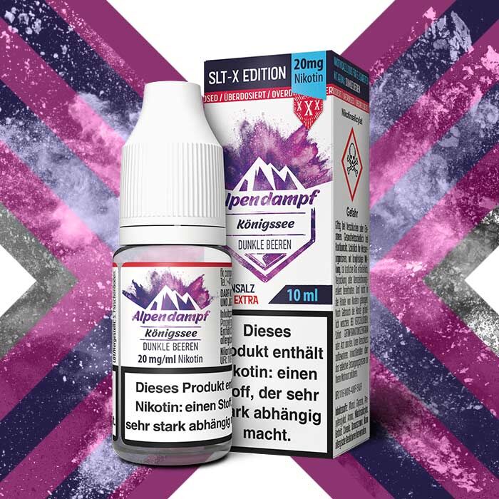 Liquid Nikotinsalz SLT-X Königssee Alpendampf 10ml 20mg/ml (stark)