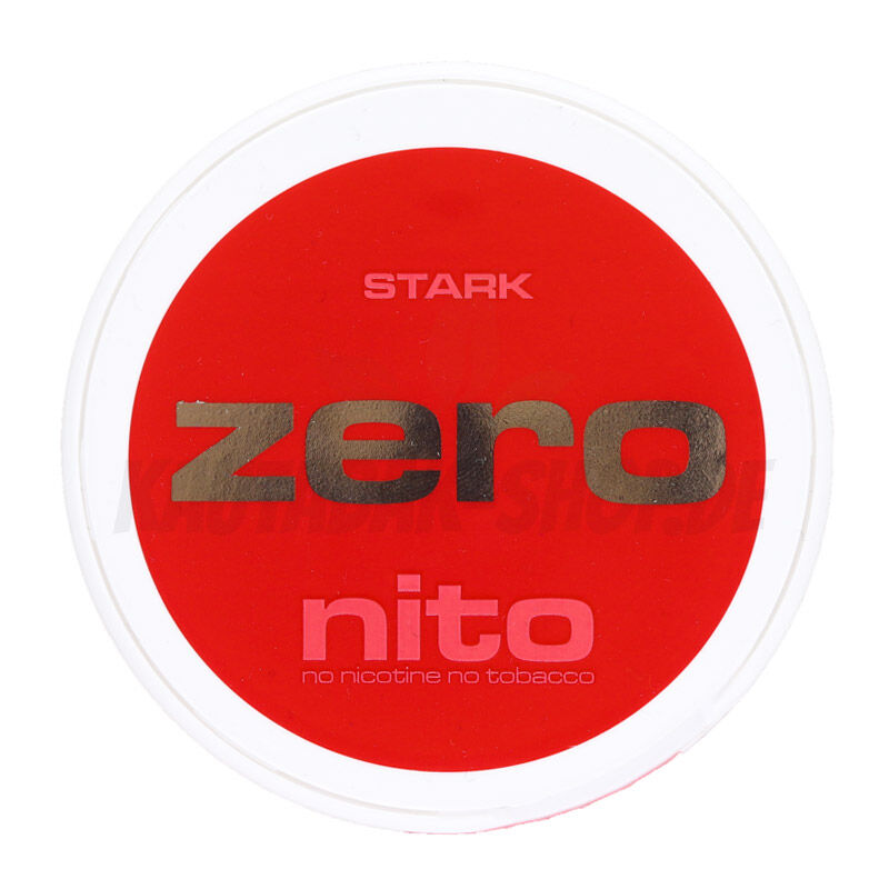 Pouches Zeronito Large Stark 16 g – rauchiges Aroma