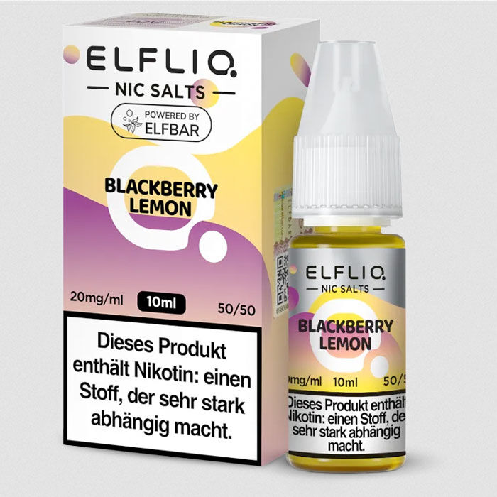 Liquid Nikotinsalz Blackberry Lemon ELFLIQ 10ml 20mg/ml