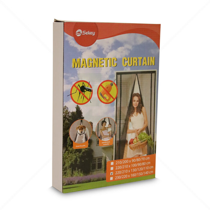 Magnetvorhang zum Insektenschutz Sekey 220x130 zuschneidbar