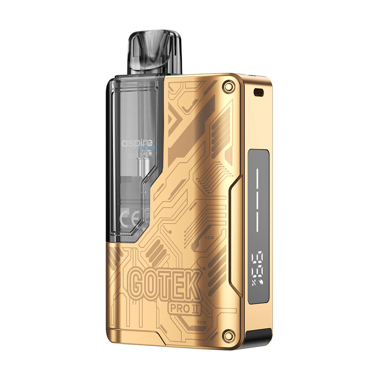 E-Zigaretten Set ASPIRE Gotek Pro 2 2500mAh gold (rose gold)