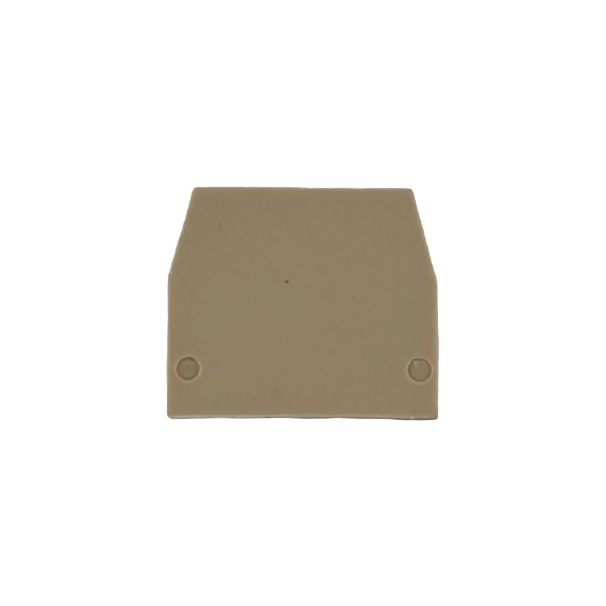 Abschluss/Zwischenplatten Weidmüller AP AKZ 1,5 Abschlussplatte, 1,5mm², beige 40 Stück