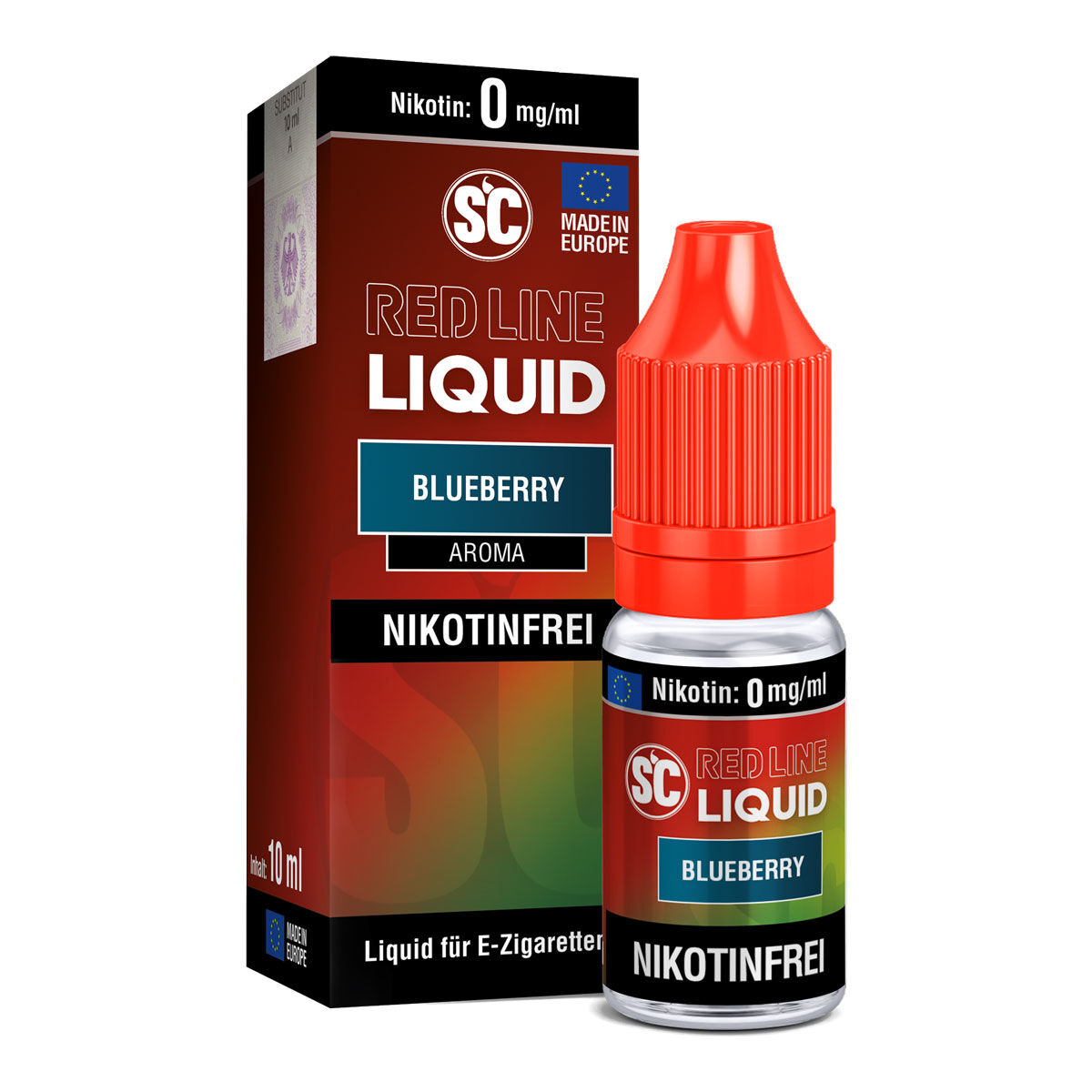 Liquid Red Line Blueberry SC 10ml 00 mg/ml (ohne)