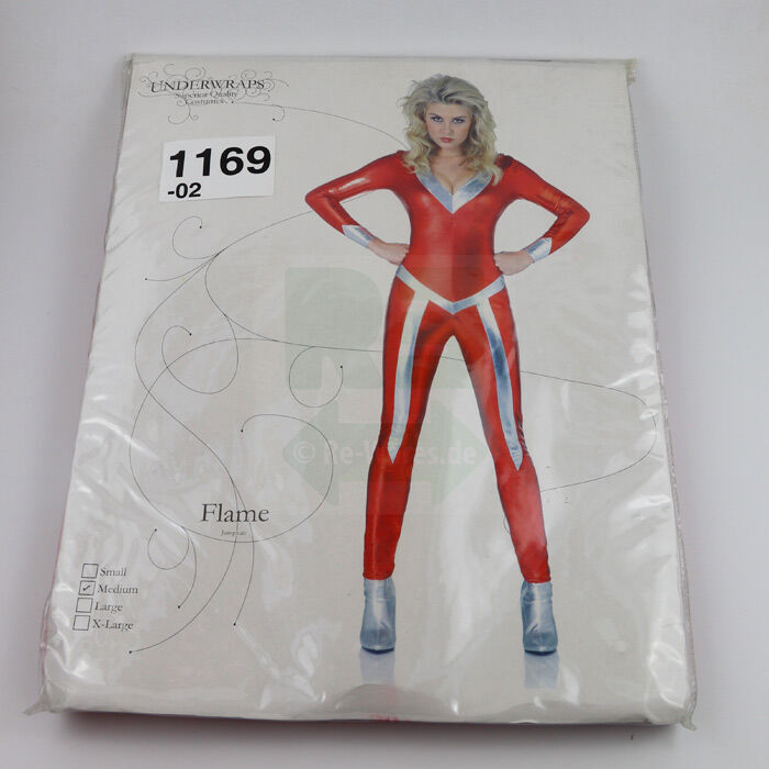 Kostüm Jumpsuit Flame Underwraps Kostüm Jumpsuit Flame Underwraps