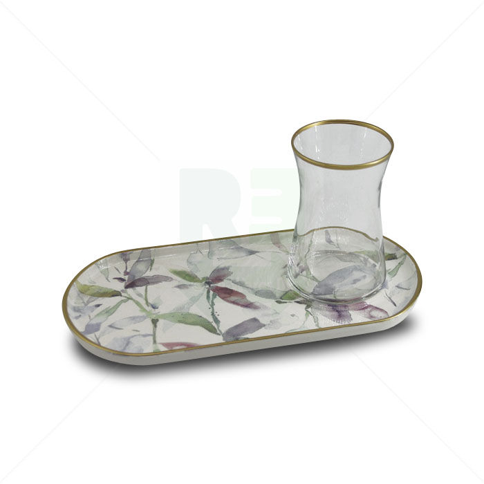 Türkisches Teeglas-Set karaca für 6 Personen