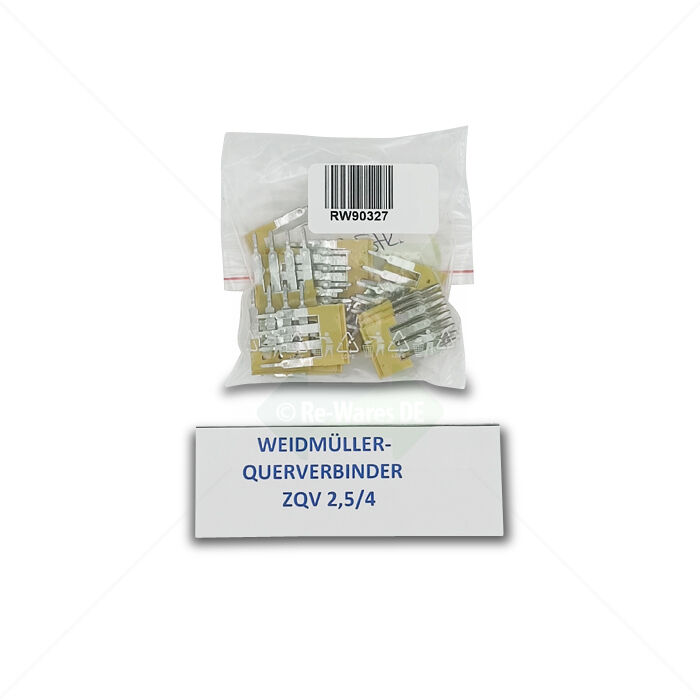Querverbinder Weidmüller ZQV 2,5/4 Querverbinder, gelb 22 Stück