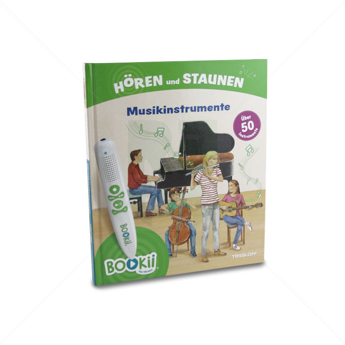 Buch Tessloff Hören und Staunen BOOKii Musikinstrumente