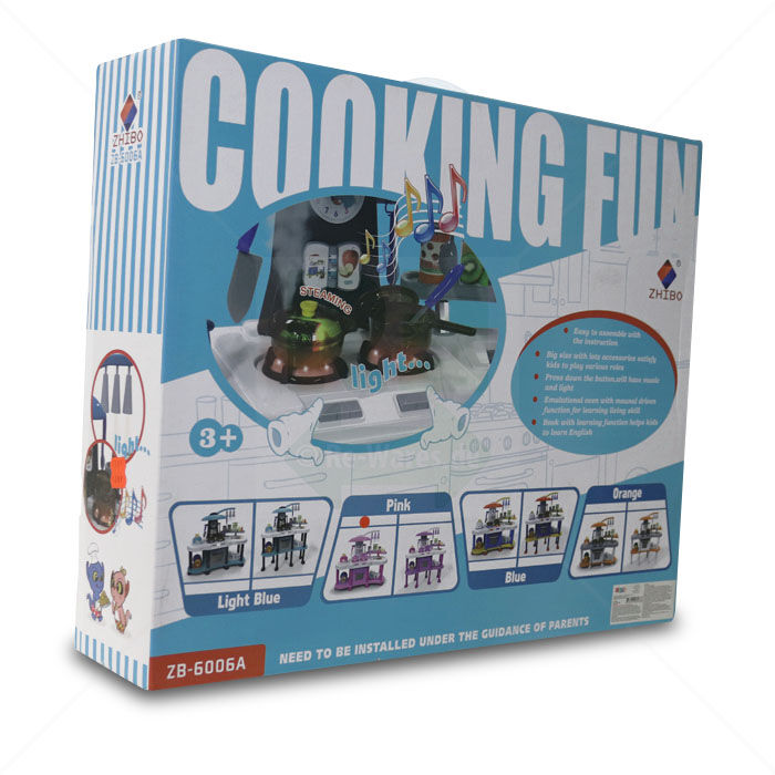 Kinderküche Spielset LEAN TOYS Funny Kitchenset | pink Kinderküche Spielset LEAN TOYS Funny Kitchenset | pink