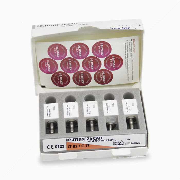 *B-WARE* Zirkoniumoxidblock IPS e.max ZirCAD CAD/CAM Blöcke LT B2 / C17