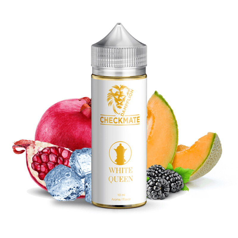 Aroma (Longfill) Checkmate White Queen Dampflion 10ml (120ml Flasche)