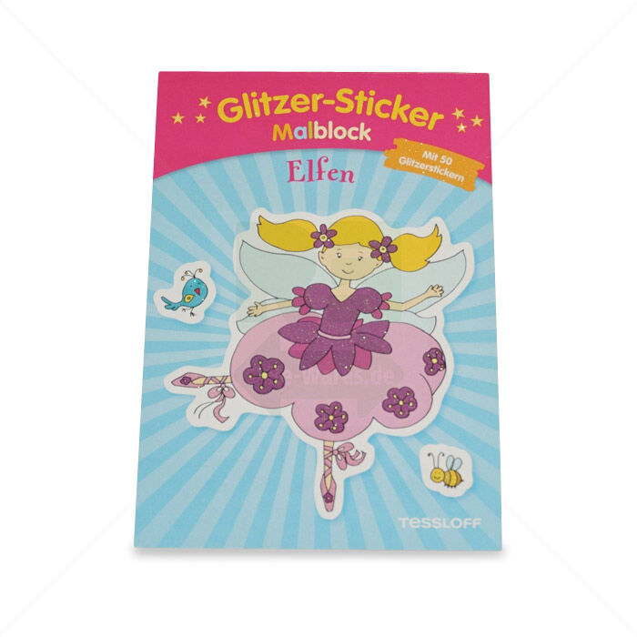 Malblock Elfen mit 50 Glitzerstickern Tessloff Malblock Elfen mit 50 Glitzerstickern Tessloff
