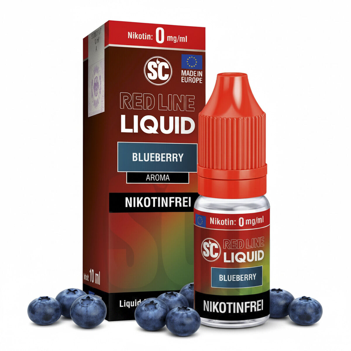 SC Red Line Blueberry Nikotinsalzliquid 10 ml 00 mg/ml