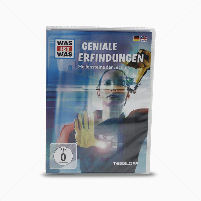 DVD Tessloff Was ist Was   GENIALE ERFINDUNGEN Meilensteine der Technik