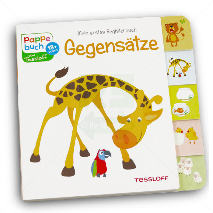 Buch Tessloff Mein erstes Registerbuch Gegensätze 18+ Monate Pappbuch Buch Tessloff Mein erstes Registerbuch Gegensätze 18+ Monate Pappbuch