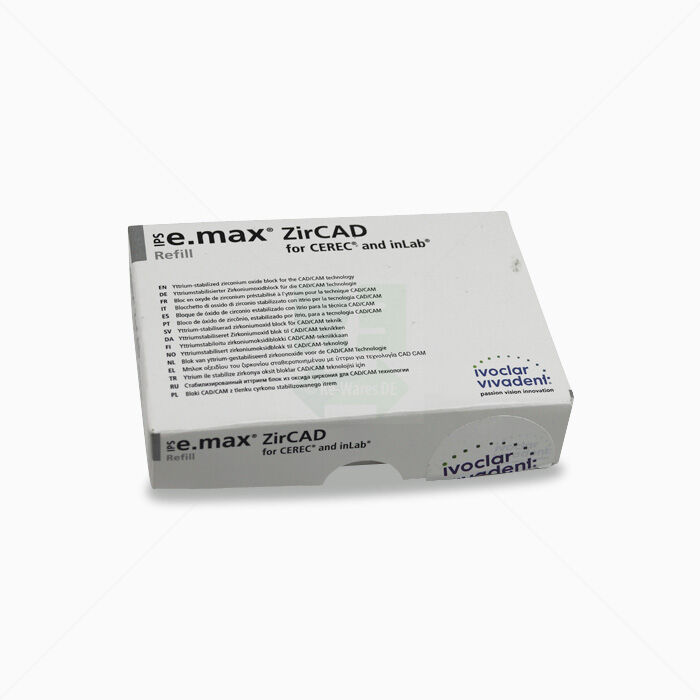 Zirkoniumoxidblock IPS e.max ZirCAD CAD/CAM Blöcke LT A2/C17