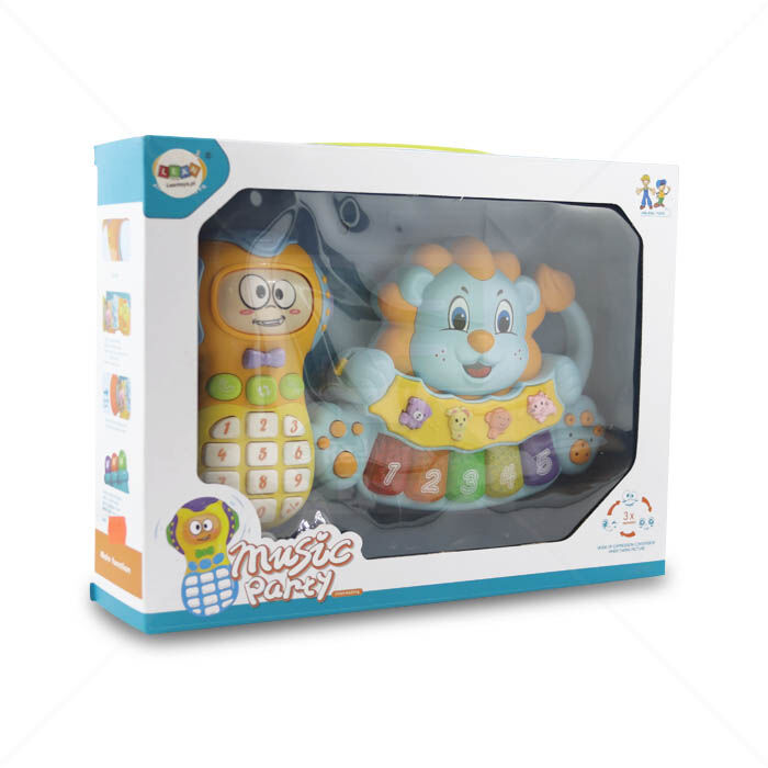 Interaktives Klavier und Telefon LEAN Toys Music Party Interaktives Klavier und Telefon LEAN Toys Music Party