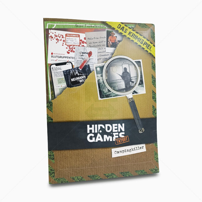 Das Krimispiel Hidden Games Campingkiller spannendes Dedektivspiel