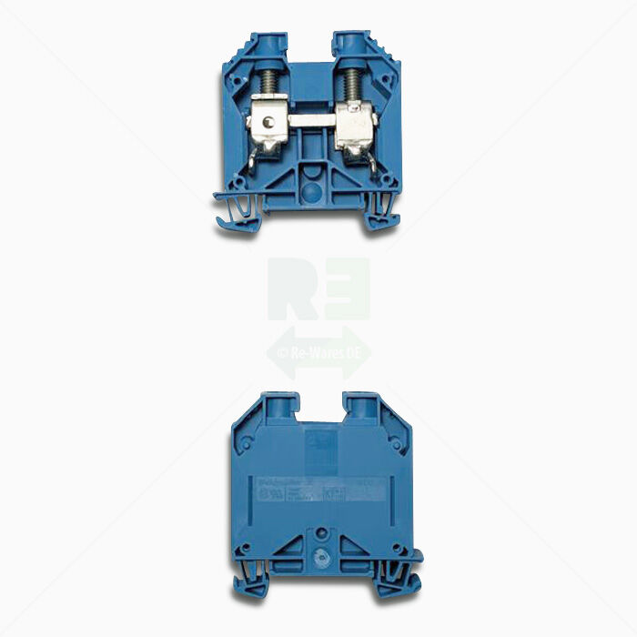Klemme Weidmüller WDU 35N BL Durchgangs-Reihenklemme 35mm² blau