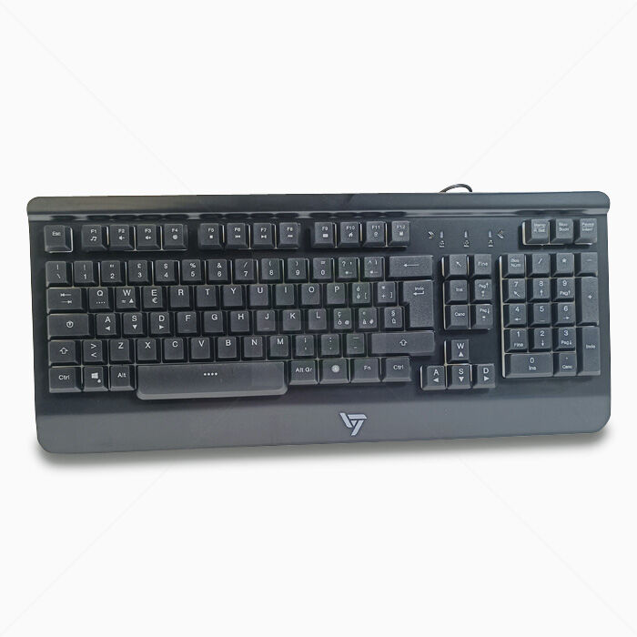 *A-WARE* Gaming Tastatur Victsing beleuchtet PC149A US-Version 438x90x28mm schwarz