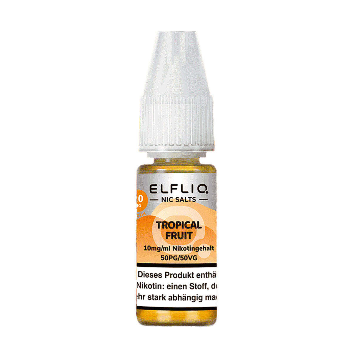 Liquid Nikotinsalz Tropical Fruit ELFLIQ 10ml 10mg/ml (mittel)