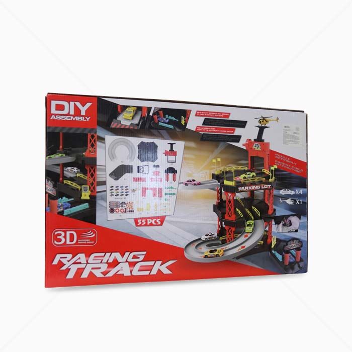 Racing Parkgarage mit Hubschrauberlandeplatz LEAN Toys Racing Parkgarage mit Hubschrauberlandeplatz LEAN Toys