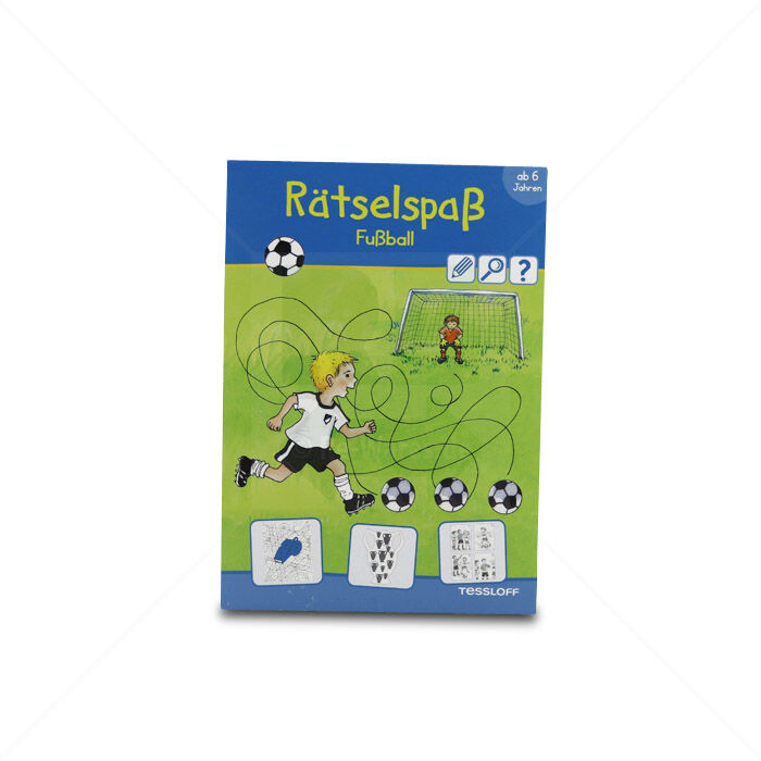Block Tessloff Rätselspaß ab 6 Jahren Fußball Block Tessloff Rätselspaß ab 6 Jahren Fußball