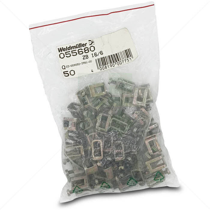 Zugbügel Weidmüller ZB 16/6, 055680, 50er-Pack