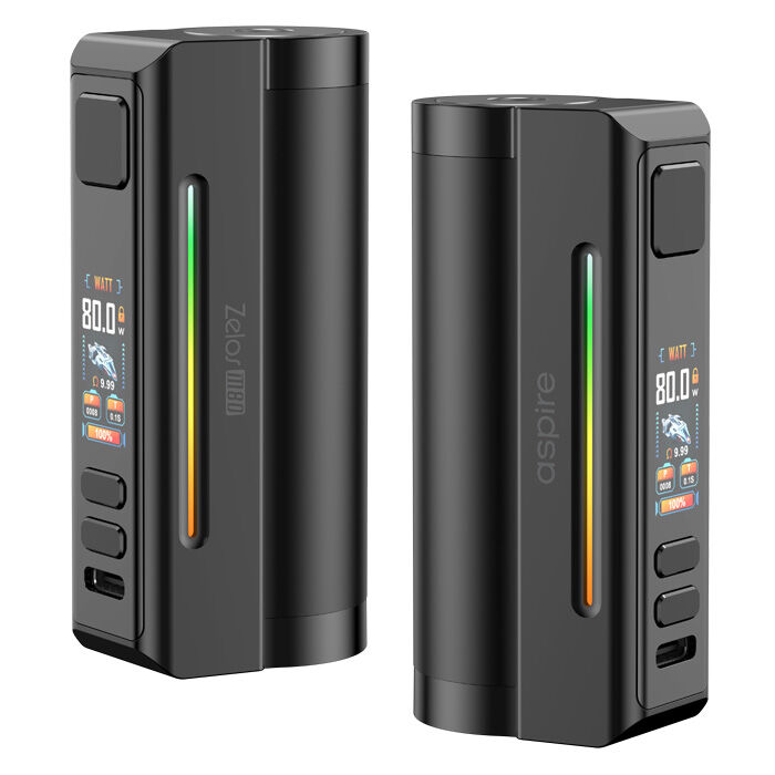 Akkuträger ASPIRE Zelos M80 2600mAh 80W schwarz