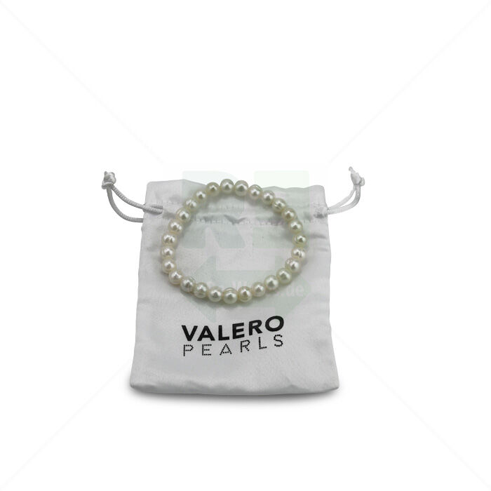 Perlenarmband Valero Pearls Zuchtperle weiß