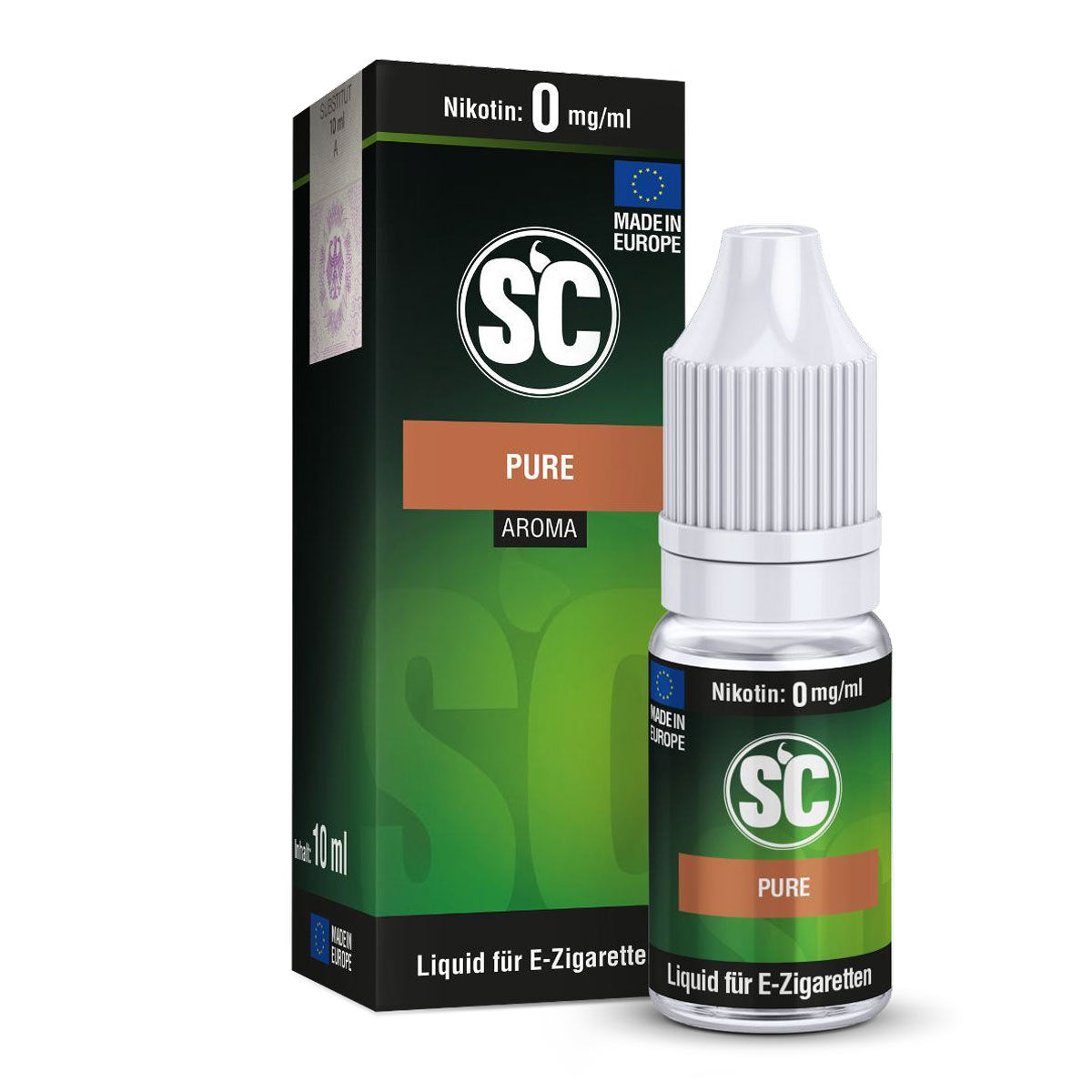 Liquid Pure Tabak SC 10ml 00 mg/ml (ohne)