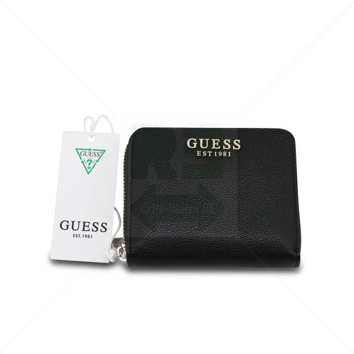 Geldbörse GUESS EST 1981 9,5x11x2 cm HxBxT schwarz